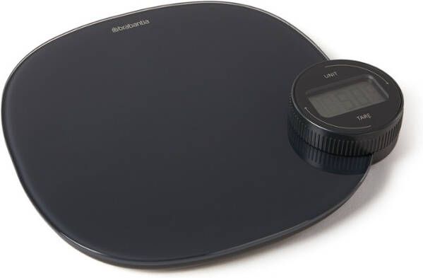 Brabantia Tasty+ Keukenweegschaal Digitaal Dark Grey