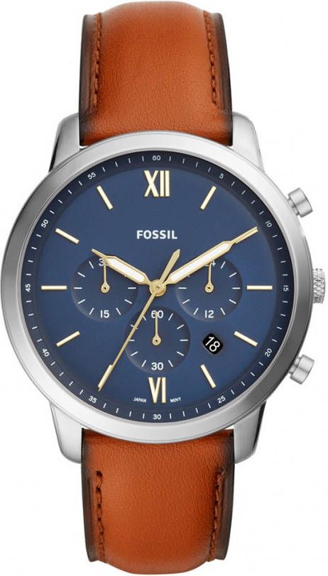 Fossil horloge FS5453 Neutra Chrono Zilver