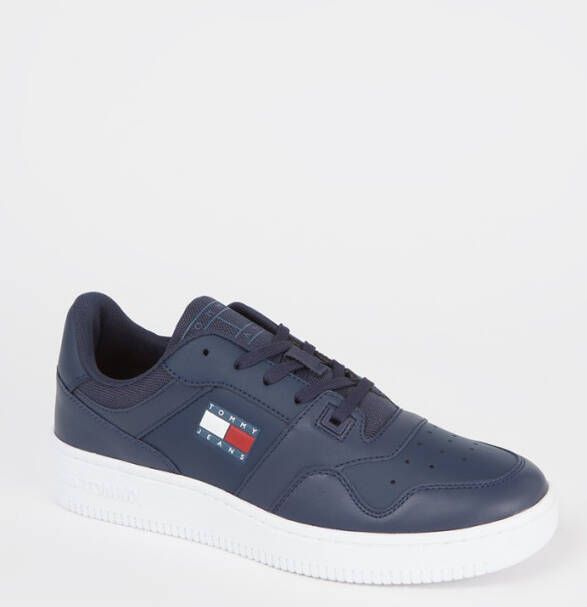 Tommy Hilfiger Retro Basket leren heren sneakers
