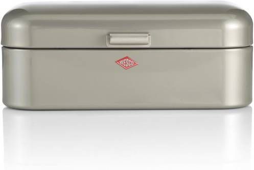 Wesco Grandy Broodtrommel Nieuw Zilver