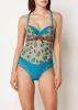 Marlies Dekkers Gaia Plunge Balconette Body | Wired Padded Blue And Green online kopen