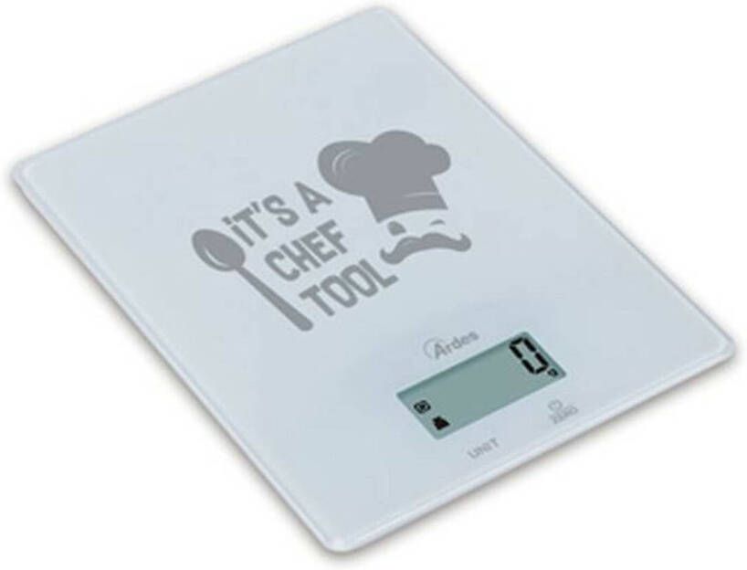Ardes Keukenweegschaal Ar1pa2v Wit