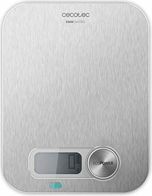 Cecotec Keukenweegschaal Cook Control 10200 Ecopower Lcd 8 Kg Roestvrij Staal