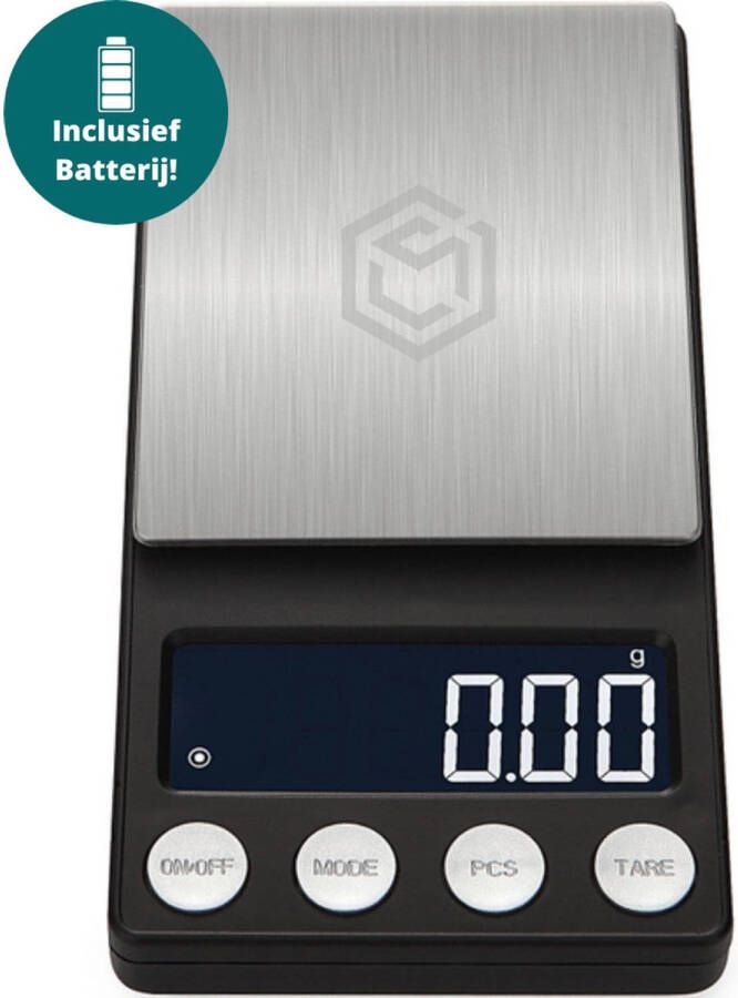 Ease Electronicz Digitale Mini Precisie Keukenweegschaal 0, 01 Tot 500 Gram