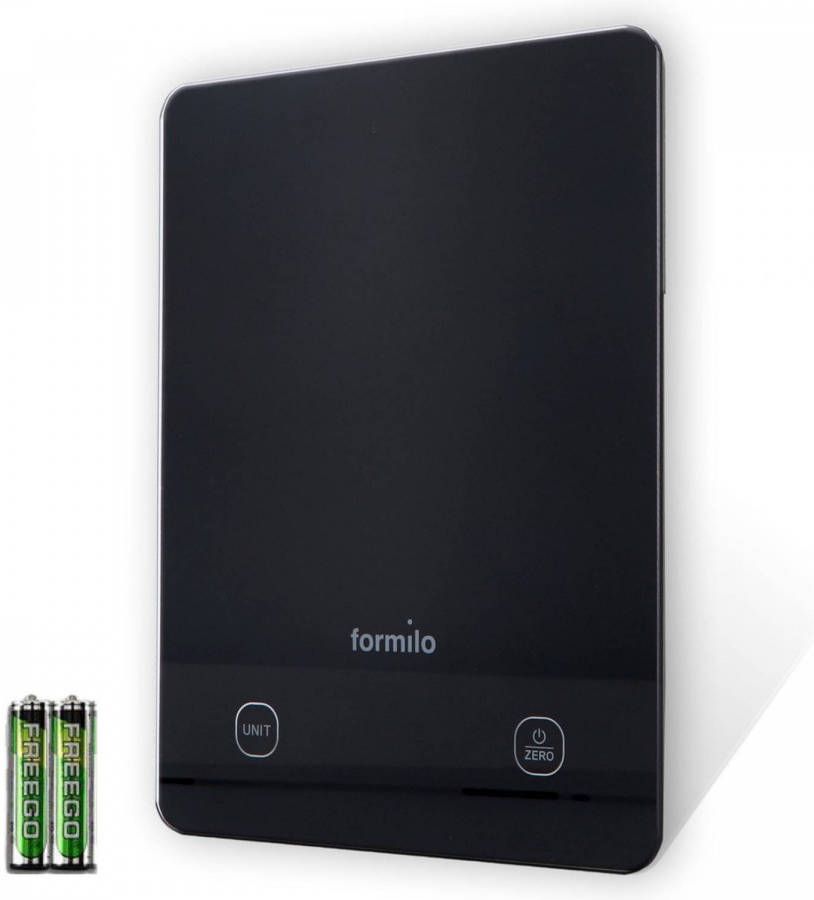 Formilo Digitale Keukenweegschaal Zwart