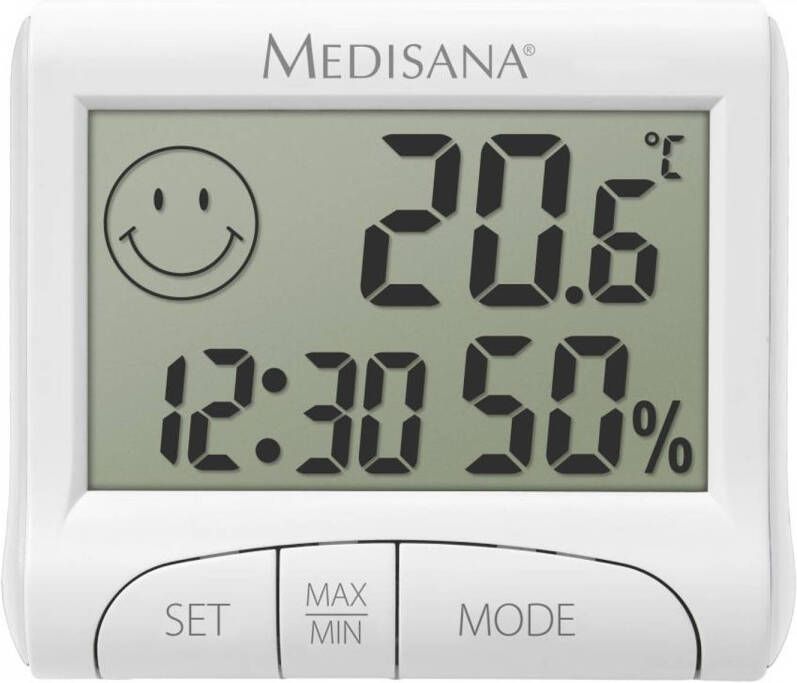 Medisana HG 100 Thermo Hygrometer Klimaat accessoire Wit