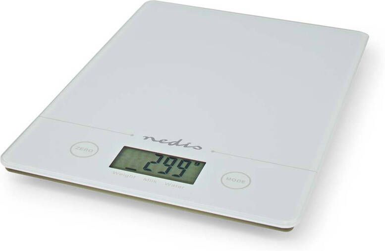 Nedis Keukenweegschaal Kasc620wt Wit