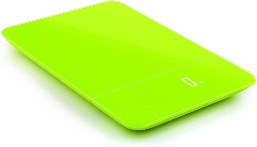 Pebbly Keukenweegschaal Led 27 X 18 Cm Polypropyleen Lime