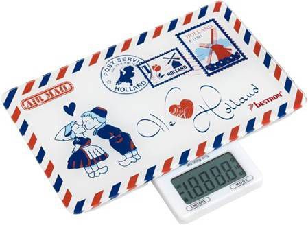 Bestron Digitale Keukenweegschaal We Love Holland