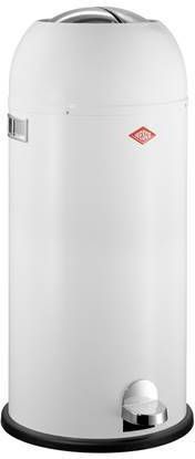 Wesco Prullenbak Kickmaster Maxi Pedaalemmer 40 l Wit