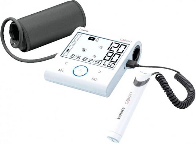 Beurer Bloeddrukmeter met ECG functie cardio BM96 Wit