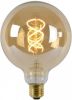 Lucide LED Bulb Filament lamp E27 amber Ø12, 5 cm Leen Bakker online kopen