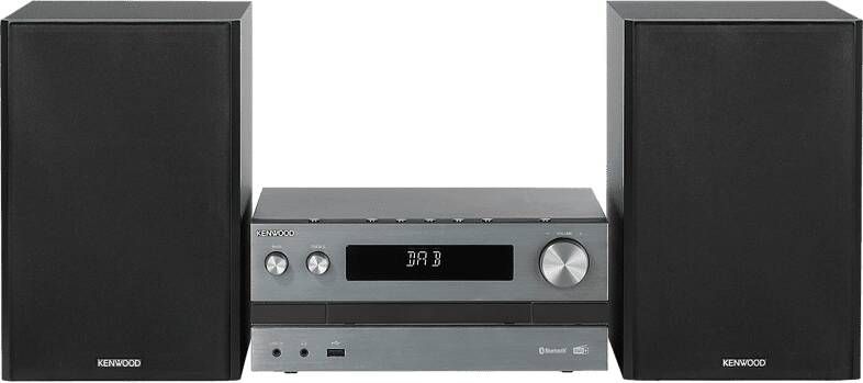 Kenwood M 918DAB Micro DAB+ HiFi systeem Antraciet