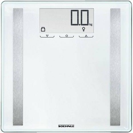 Soehnle Lichaam analyse weegschaal PWD Shape Sense Control 200 Lichaamsanalyse weegschalen voor fitness beginners