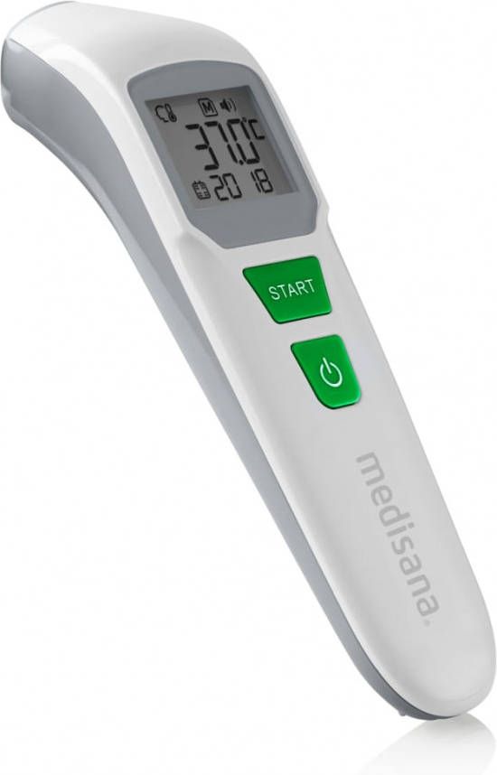 Medisana TM 762 INFRAROOD LICHAAMSTHERMOMETER Digitale thermometer Wit