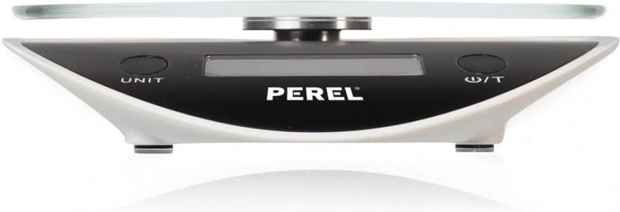 Perel Keukenweegschaal Digitaal 16 X 21 Cm Abs/glas