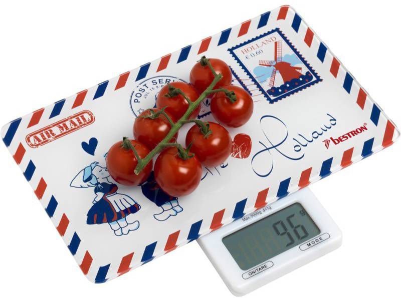 Bestron AKS300H Digitale keukenweegschaal We Love Holland