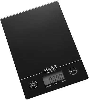 Adler Keukenweegschaal AD3138B Elektrische Keuken Weegschaal Zwart