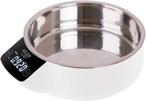 Adler Top Choie Keukenweegschaal Met Ingebouwde Kom